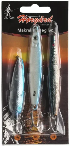 Horgard Hørgård Makrell Sei Lyr Sluksett 3-pack