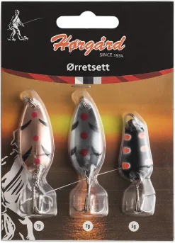 Horgard Hørgård Ørretfiske Sluksett 3-pack