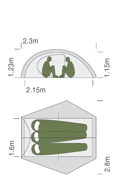 Exped Mira III HL 5 Exped Mira III HL - Bilde 5