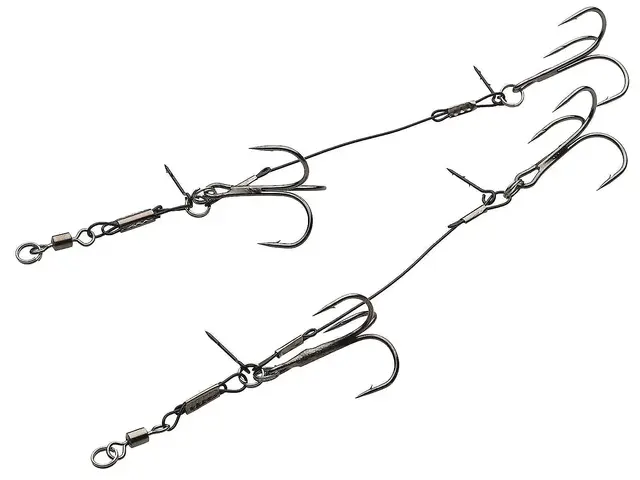 Kinetic Double Stinger 65lbs 130mm 2/0 1 Kinetic Double Stinger 65lbs 130mm 2/0