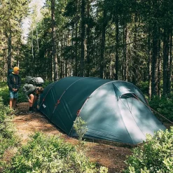 Bergans Fritid Bergans Trollhetta Tunnel 4 Telt Fogblue -Panther Martin Salg 6078 12757c.640