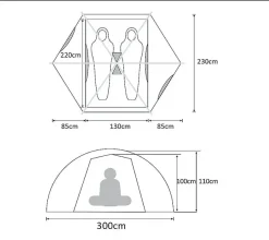 Fauna F2 Dome Grønn -Panther Martin Salg 84920030.640