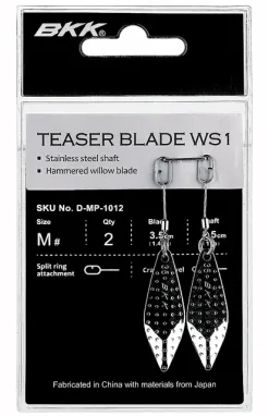BKK Teaser Blade WS1 #SS 5 BKK Teaser Blade WS1 #SS -Panther Martin Salg bkk teaser blade ws1 2.640