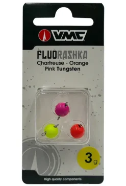 VMC Fluorashka Weight Tungsten FL 5g -Panther Martin Salg d302fl packaging fluorashka.640