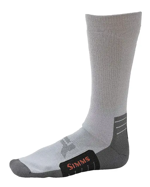 Simms Guide Wet Wading Sock Sterling M 1 Simms Guide Wet Wading Sock Sterling M