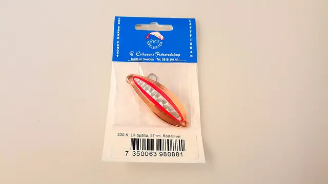 G. Erikssons Fiskeredskap G.E.F Lill-spätta 10g/57mm Kobber 1 G. Erikssons Fiskeredskap G.E.F Lill-spätta 10g/57mm Kobber