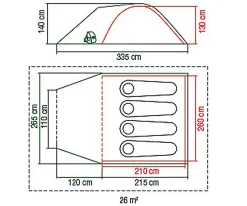 Coleman Kobuk Valley 4 Plus 11 Coleman Kobuk Valley 4 Plus -Panther Martin Salg kobukvalley4 6.640