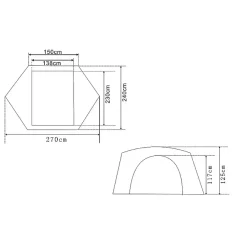Urberg 2-Person Dome Tent G3 8 Urberg 2-Person Dome Tent G3 -Panther Martin Salg pl10208 pc636 one si 04.640