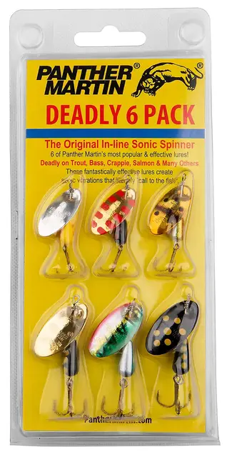 Panther Martin Sett Western Trout 6-pack 1 Panther Martin Sett Western Trout 6-pack